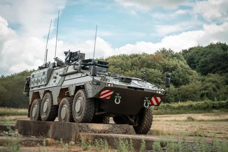 İngiliz üretimi ilk Boxer ZMA envantere girdi