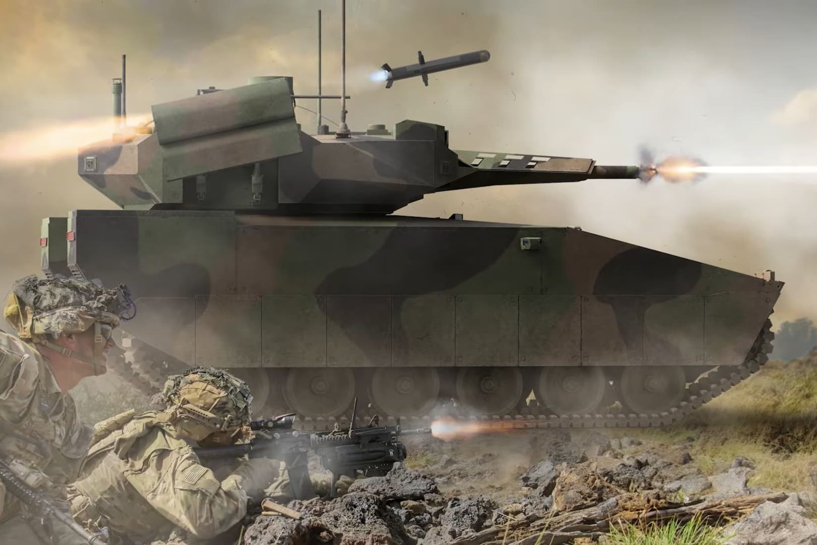 Amerikan Ordusu için Yeni Nesil Zırhlı Muharebe Aracı: Lynx XM30