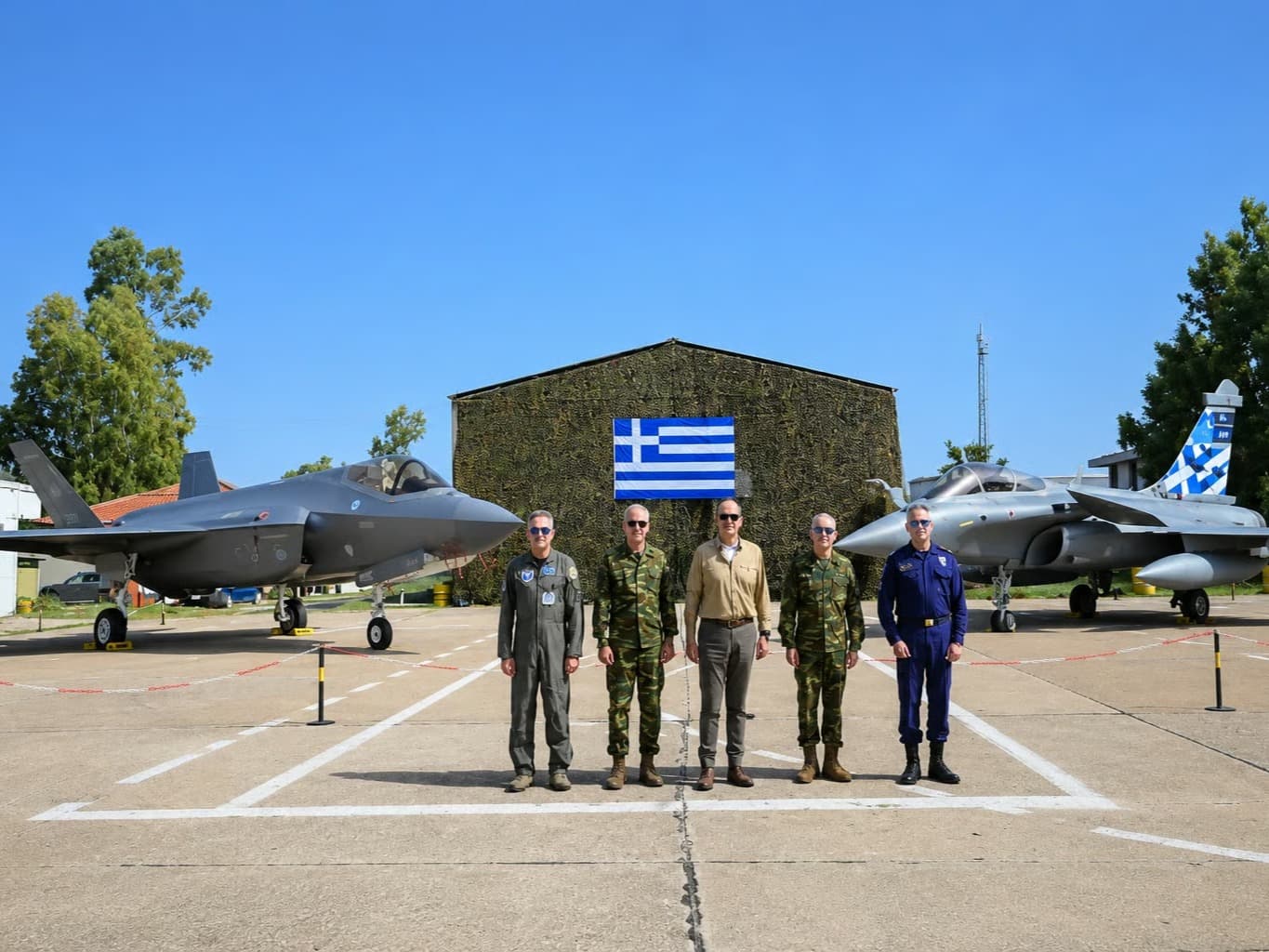 Yunanistan'ın F-35 Üssü İçin Altyapı Çalışmaları Hız Kazanıyor