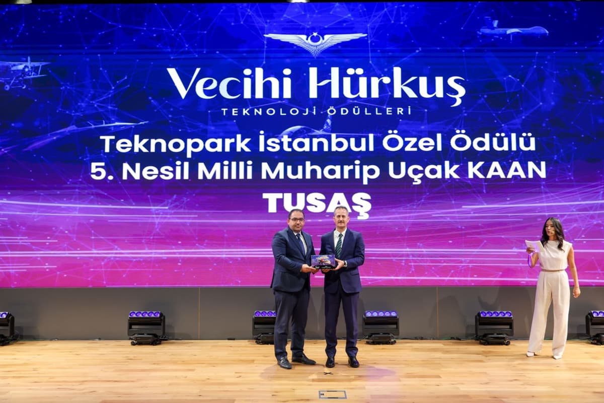 TUSAŞ, Vecihi Hürkuş Teknoloji Ödülleri'nde Özel Ödülün