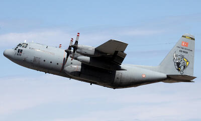 Türk C130 askeri nakliye uçağı Gürcistan’da düştü