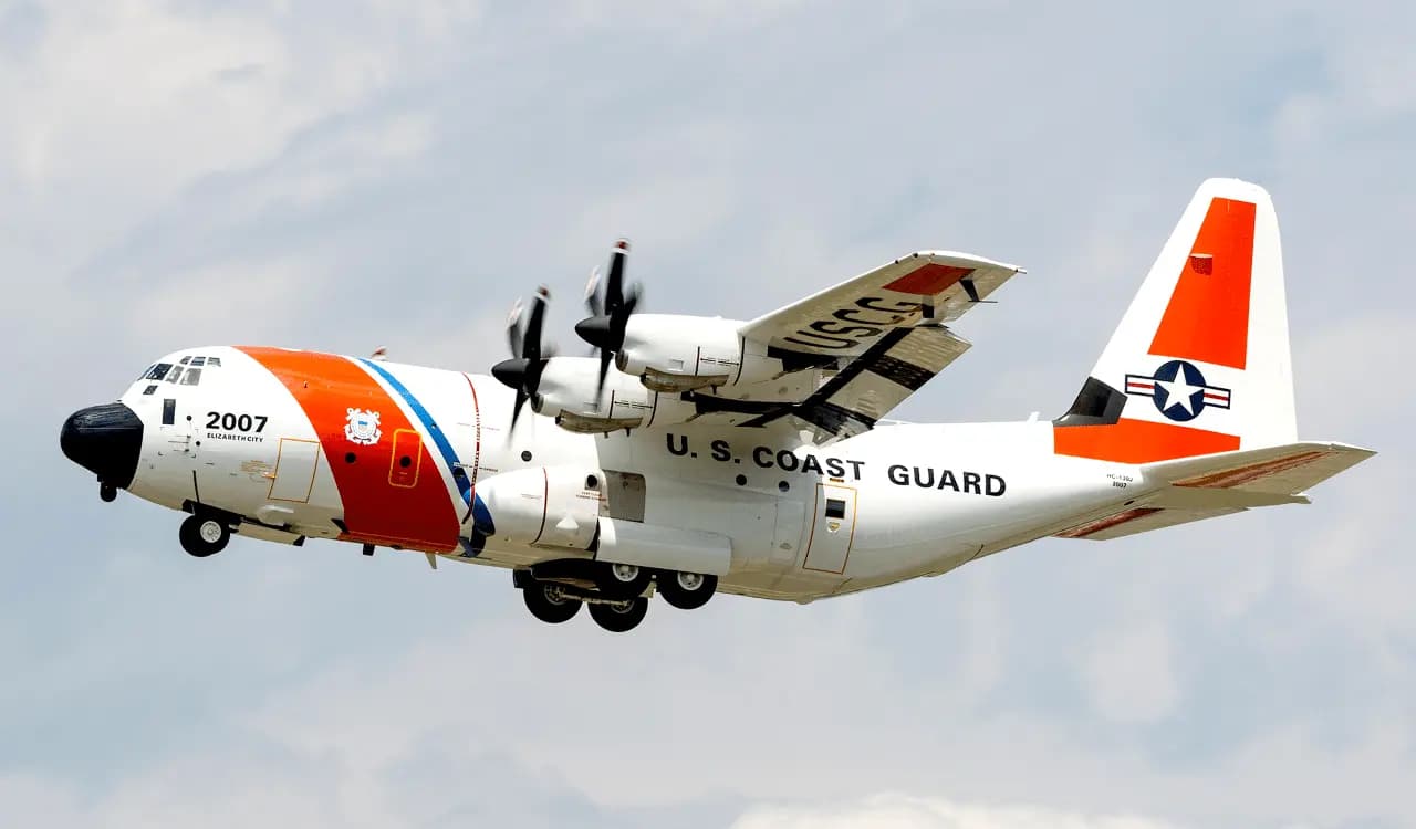 ABD Sahil Güvenliği, C-130J'leri Gelişmiş Gözetleme