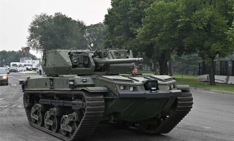 ABD, Ripsaw M5 silahlı robotik muharebe aracını ilk kez kamuoyuna tanıttı