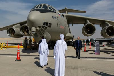 Birleşik Arap Emirlikleri, Afrika görevlerinde Rus hava yolu şirketini kullandı