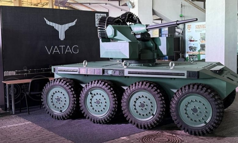 Ukrayna, yapay zeka destekli ağır kara robotunu tanıttı
