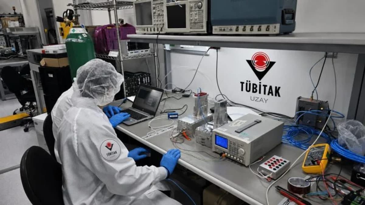 Ay Görevi-1 Projesi için Geliştirilen Sistem TÜBİTAK UZAY'da