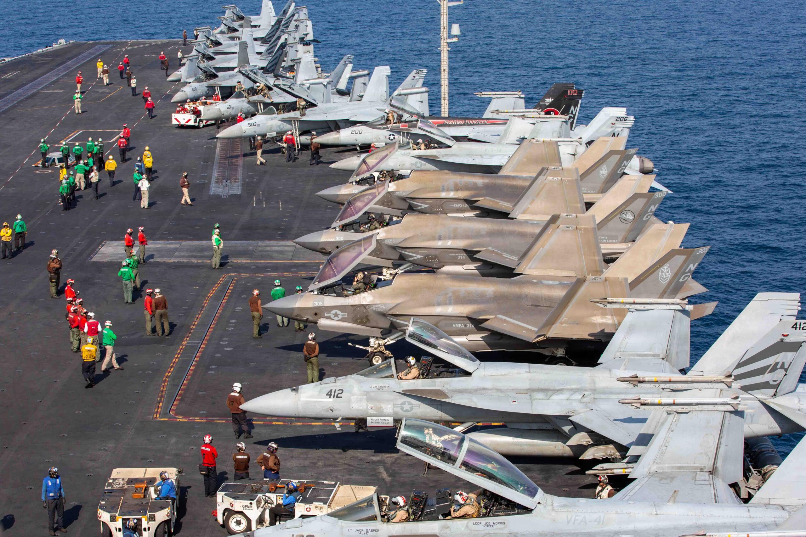 F-35 filosunda harbe hazırlık krizi