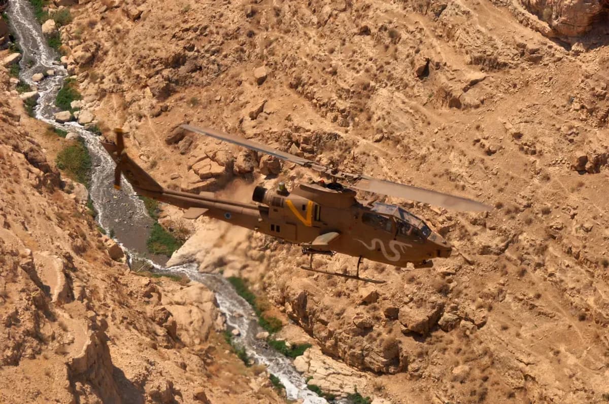 İsrail, Taarruz Helikopterlerini Kuzey Cephesine