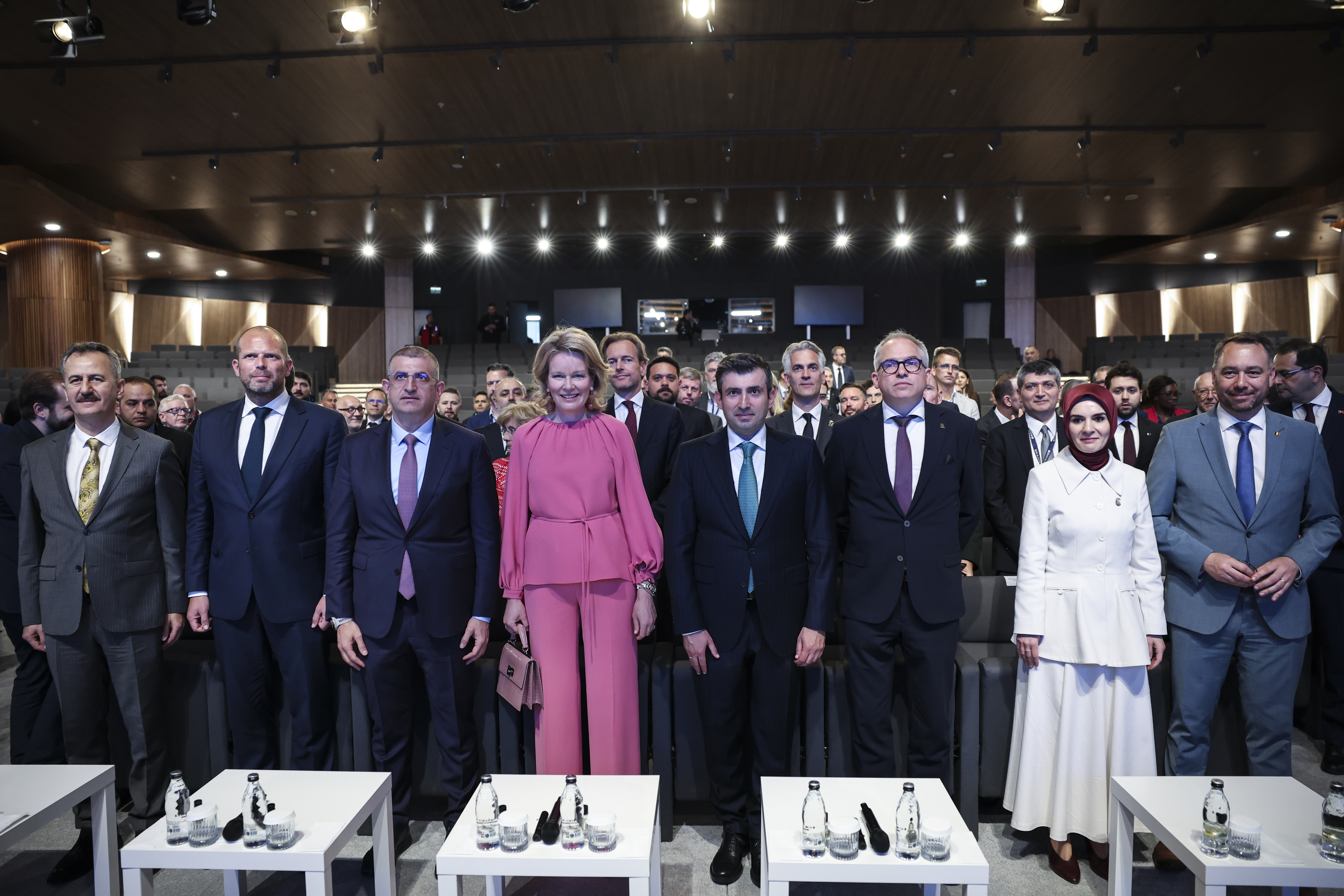 Quenn of Belgium Mathilde Visits Baykar Facility