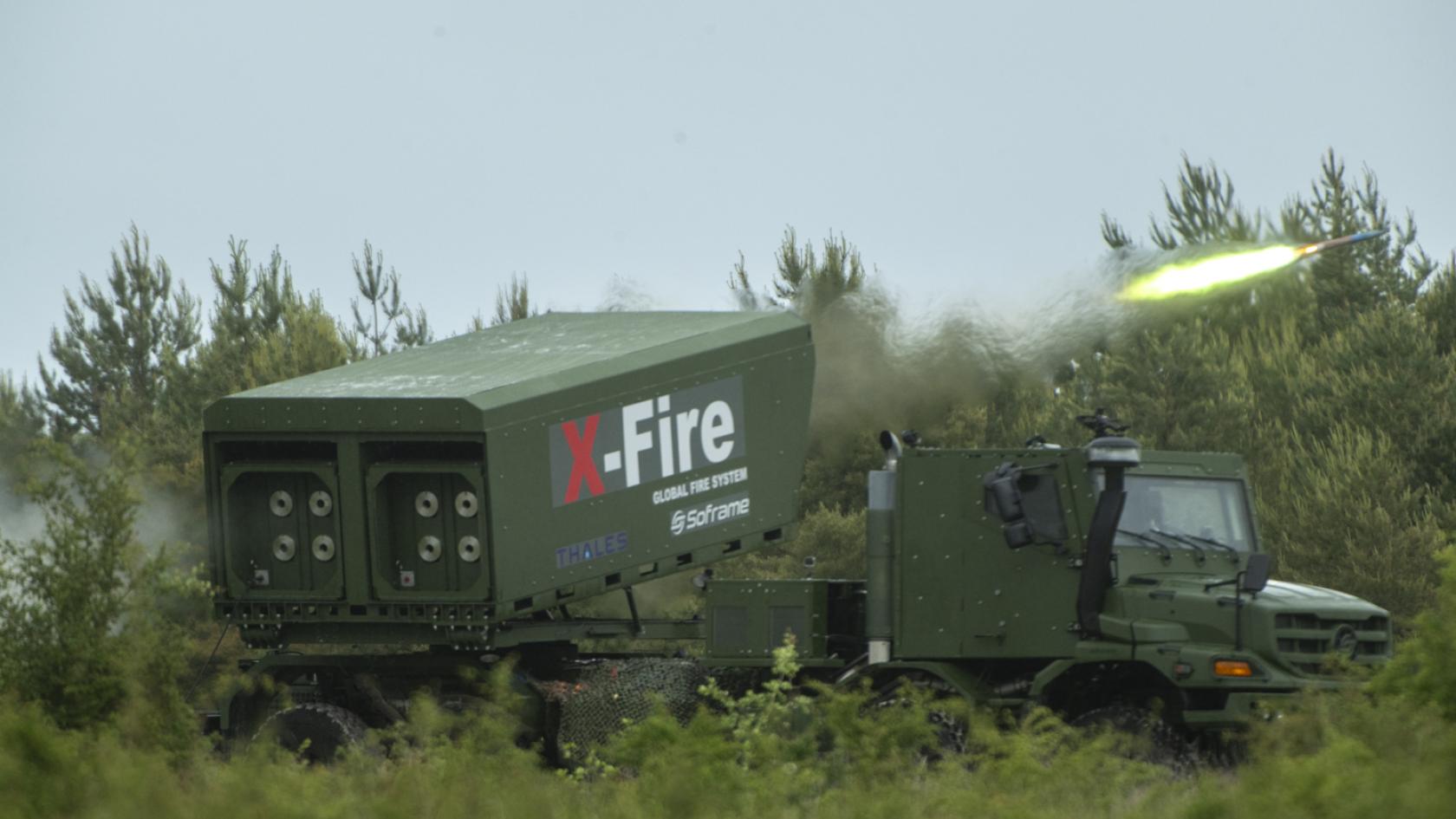 Long-Range Land Strike: Thales Completes First Firings with X-Fire Launcher
