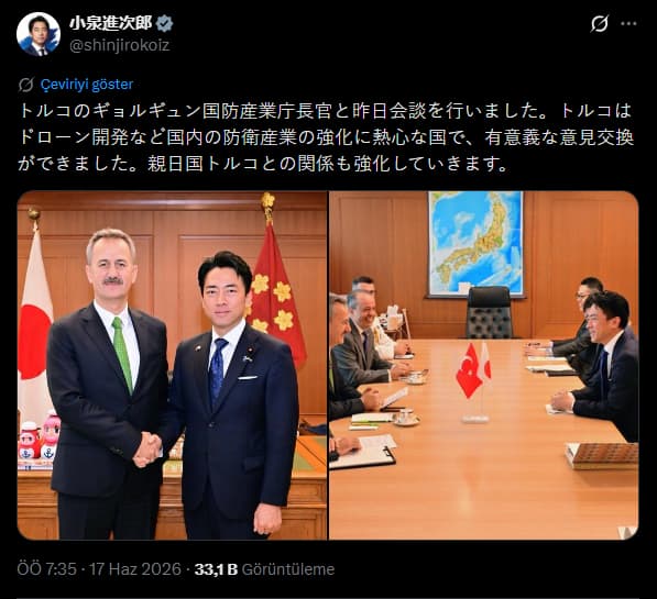 Türkiye’nin Sahada ve Ardından Dünyada Büyük Ses Getiren S/İHA’ları Prof. Dr. Haluk Görgün’ün Japonya Temaslarında da Konuşuldu!