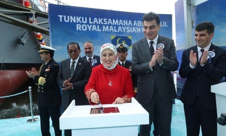 Malezya Korvet Projesi’nde İlk Gemi Denize İndirildi