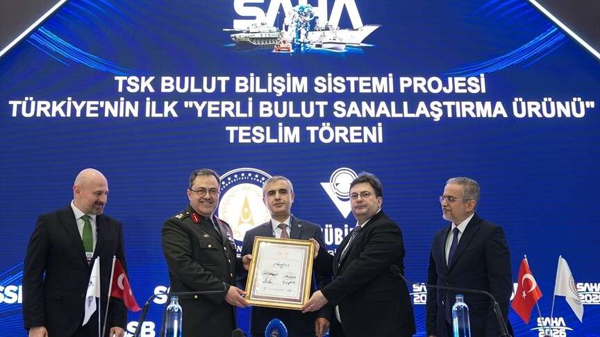 SAHA 2026’da milli teknolojilerin teslim törenleri gerçekleştirildi