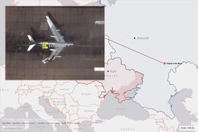 Ukrayna, Engels-2 hava üssünde ikinci kez Tu-95 bombardıman uçağını vurdu