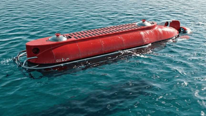DATUM, SAHA 2026’da Türkiye’nin ilk klaslı mini denizaltısını tanıttı