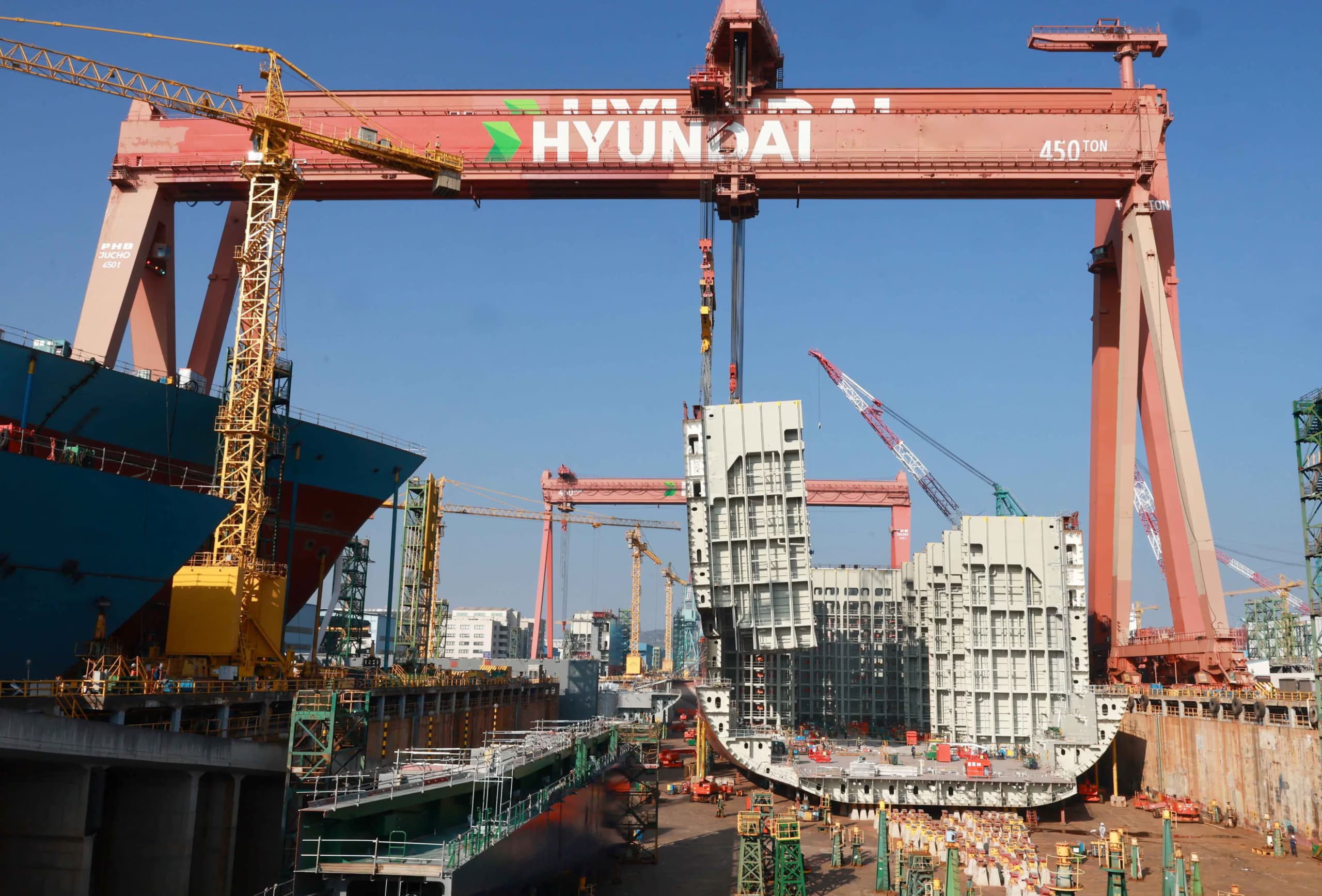 Güney Koreli HD Hyundai 5.000’inci gemisini teslim etti