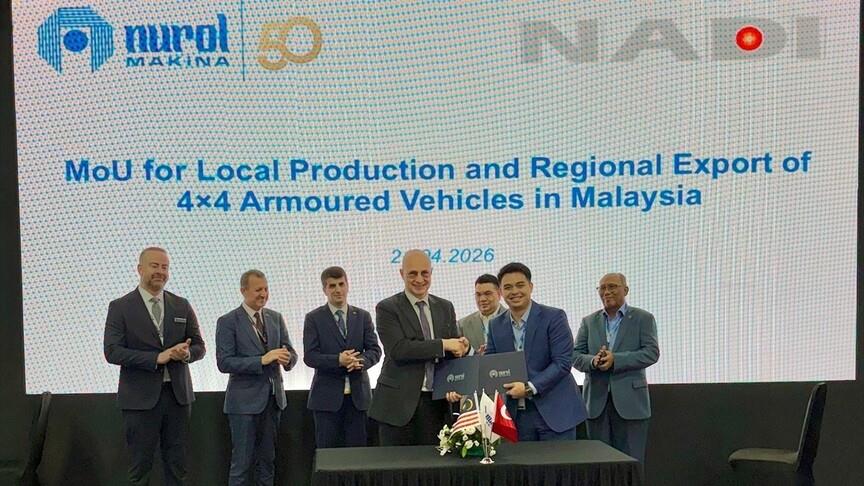 Nurol Makina, Malezya’da 4×4 zırhlı araç üretimi için anlaşma imzaladı