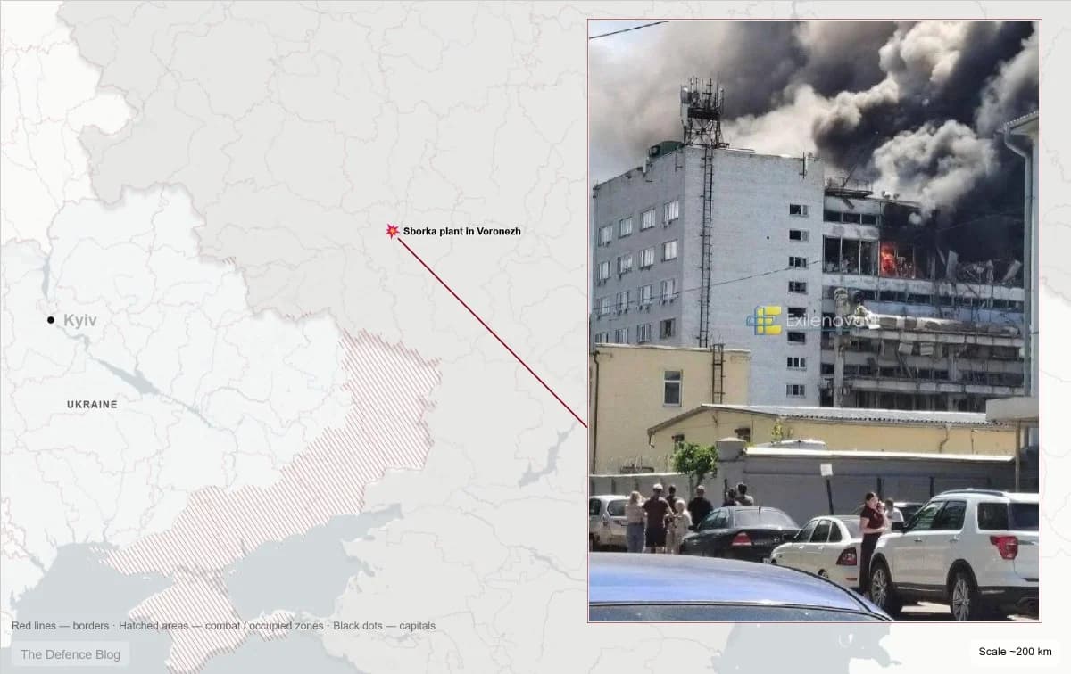 Ukrayna, Rusya'nın füze tedarik zincirindeki fabrikayı vurdu