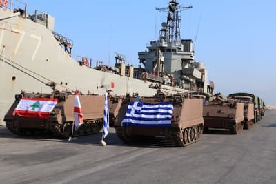 Yunanistan, Lübnan Silahlı Kuvvetlerine İkinci Araç Bağışını Yaptı