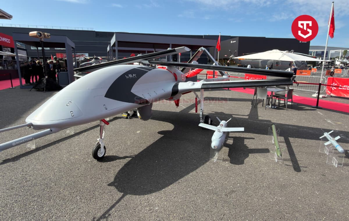 Bayraktar TB3, İtalyan Dokunuşuyla Farnborough'da Sergileniyor