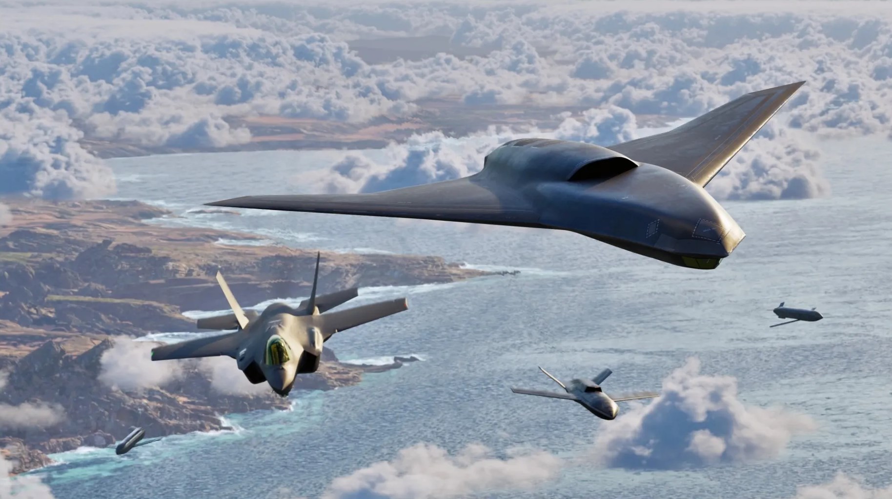 Lockheed Martin geleceğin savaş dronu Vectis’i tanıttı