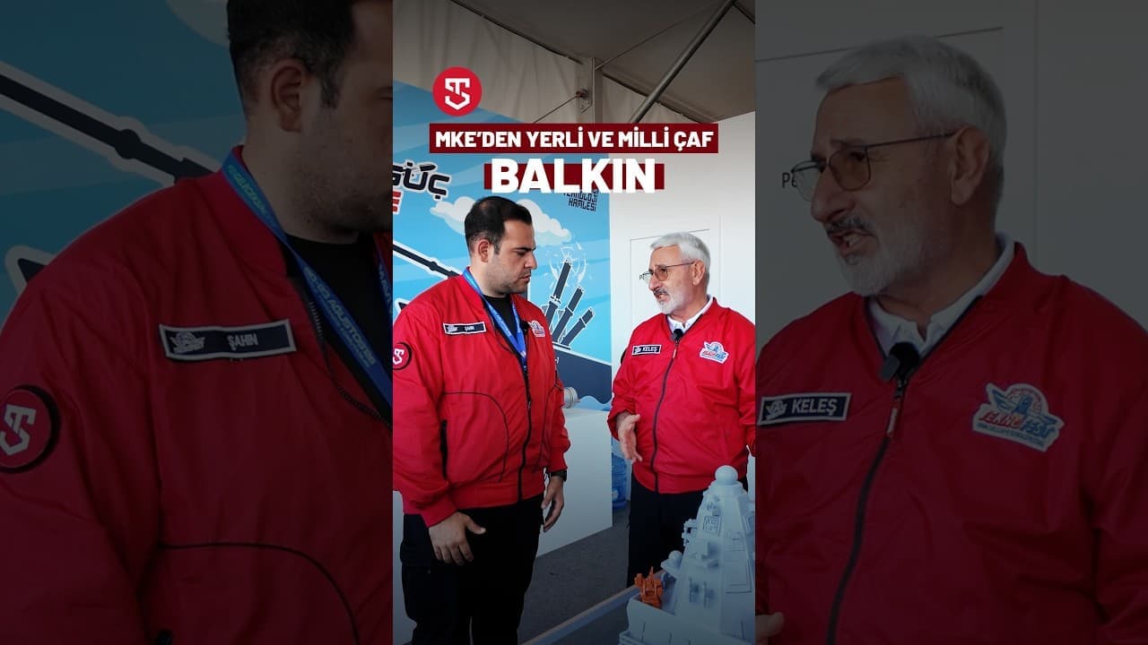 MKE'den yerli ve milli çaf: BALKIN