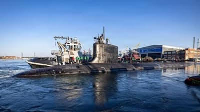 USS North Dakota denizaltısı geri döndü