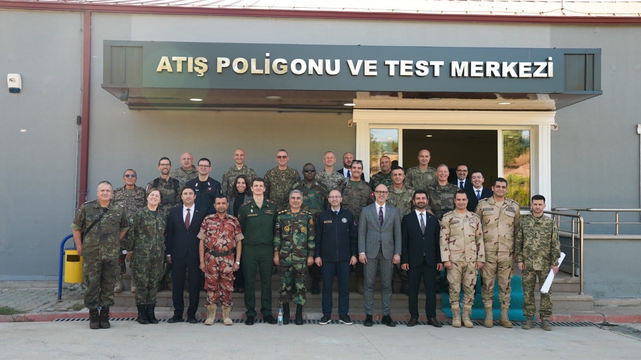 Yabancı askeri ateşeler MKE’de