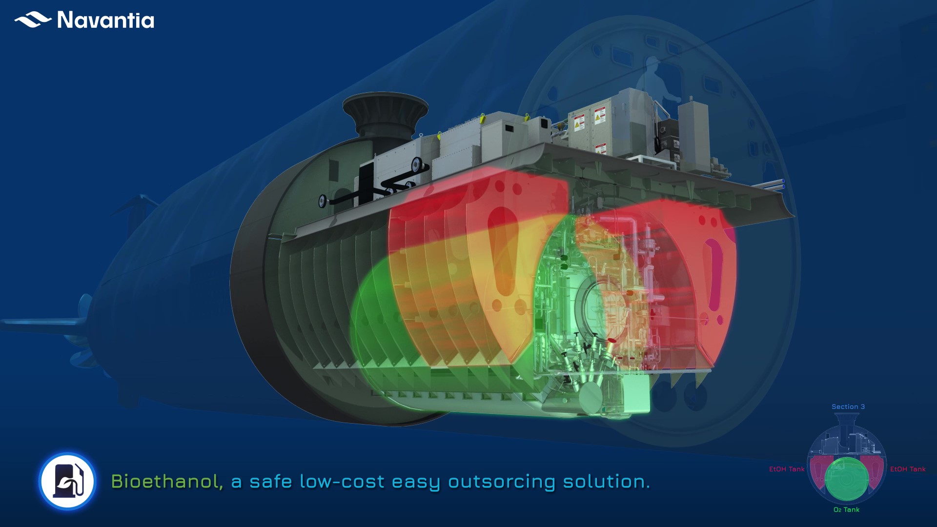 Navantia Begins Testing the AIP Propulsion System on Submarine S83