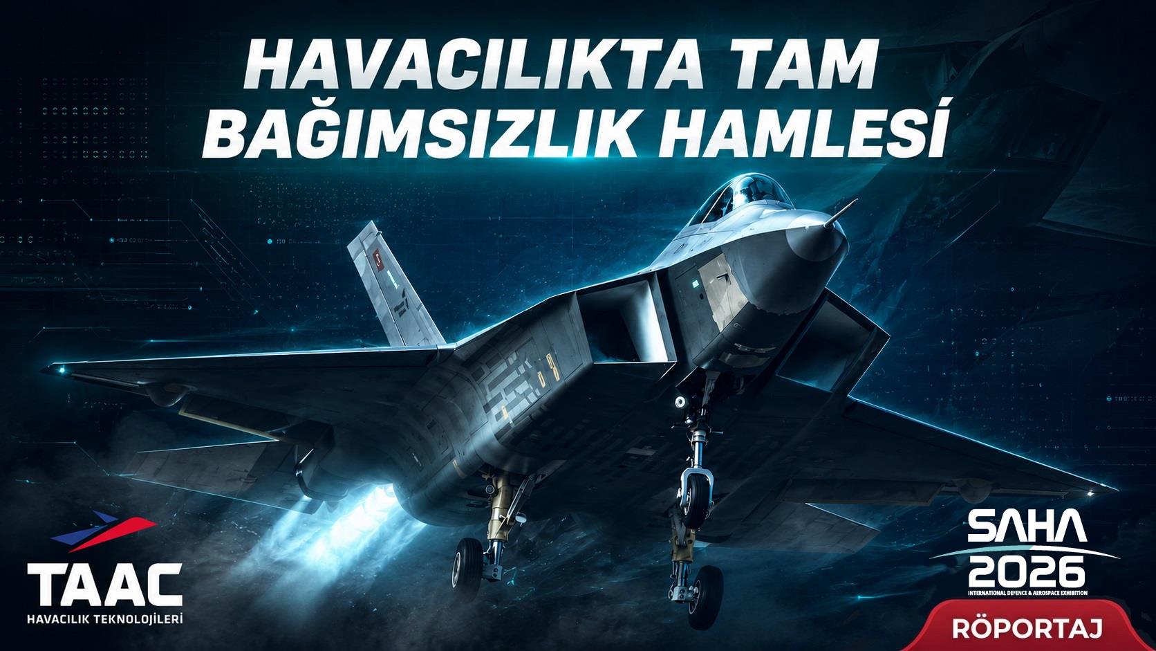 Milli Muharip Uçak'ın yerli servo-hidrolik sistemi TAAC imzasıyla SAHA EXPO 2026'da