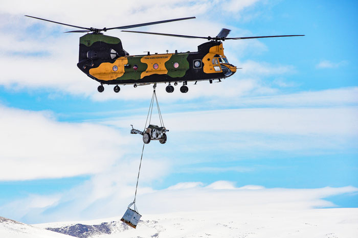 Ankara’da CH-47 Chinook Kazası