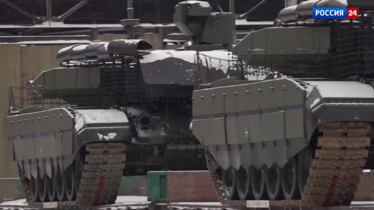 Rusya’ya yeni tank teslimatı