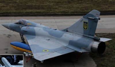 Ukrayna Mirage 2000'i, Rus S-8000 Banderol Seyir Füzesini 30 mm Topla Düşürdü