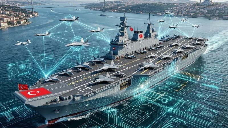 Türkiye'nin İlk Milli Uçak Gemisi MUGEM 2027'de Denizde