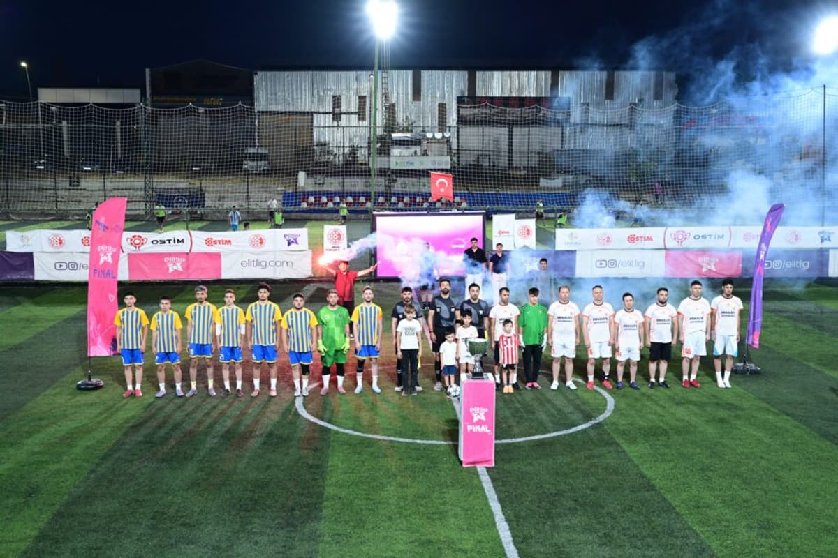 OSTİM Futbol Turnuvası'nda Centilmenlik ve Takım Ruhu Öne