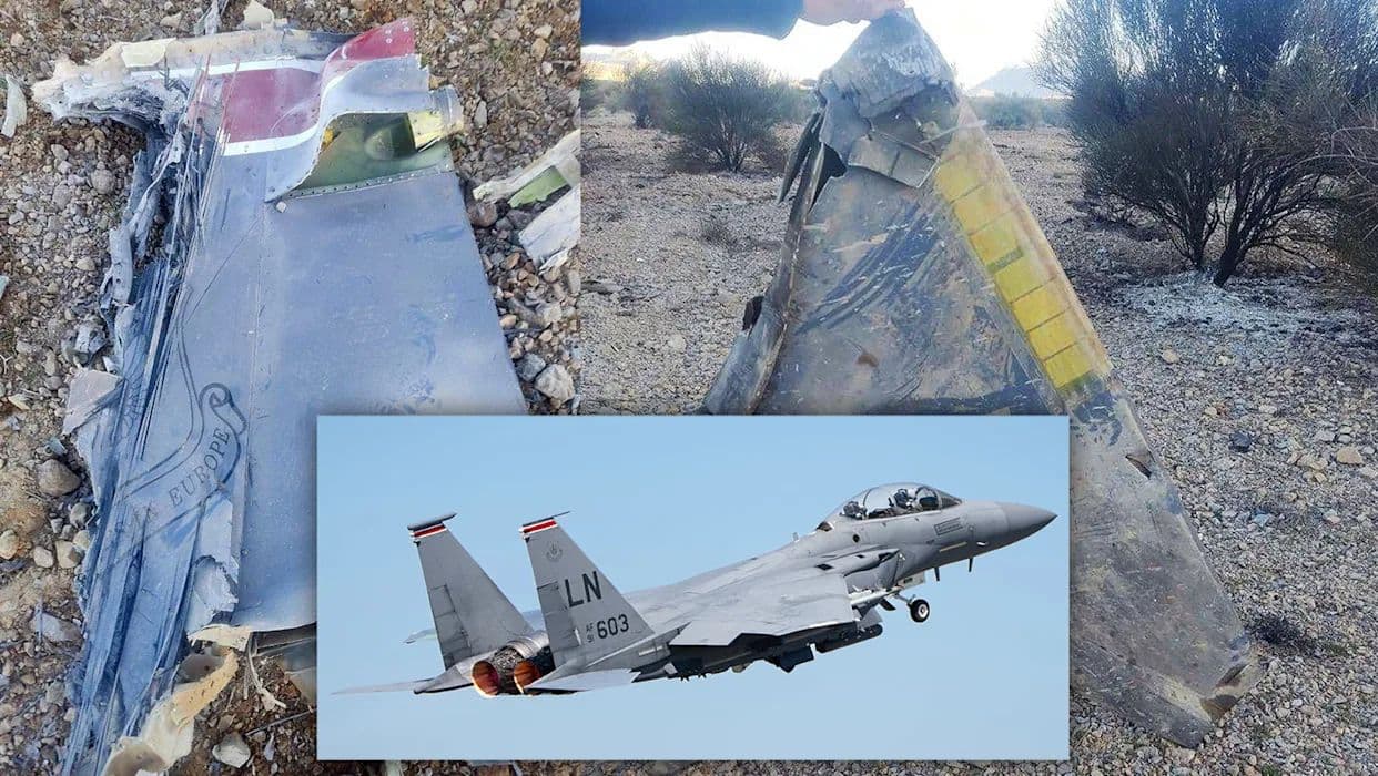 Düşüren F-15’in pilotu: “Dronlar sürü halinde bir denizanası gibi hareket ediyordu”