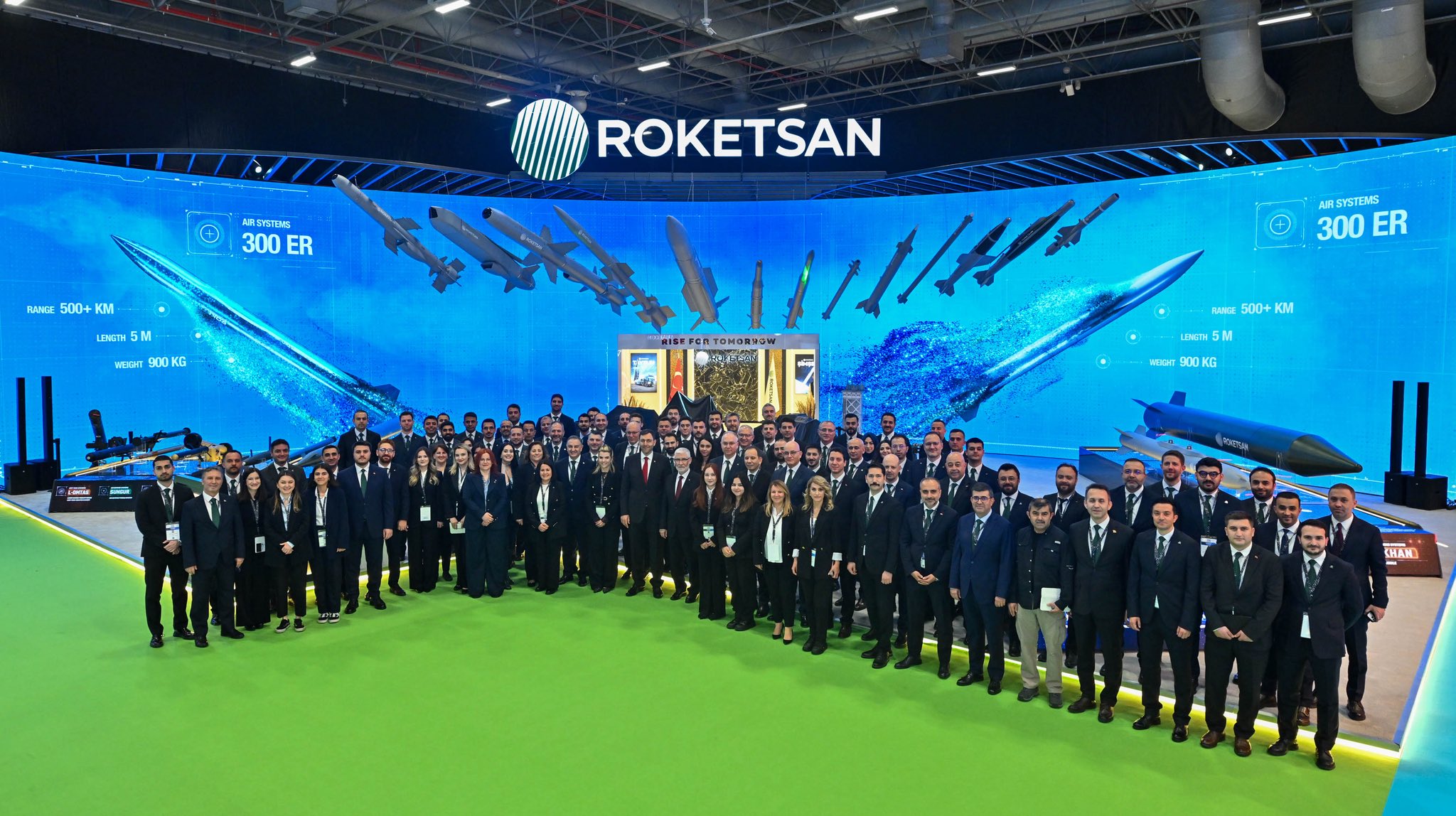 ROKETSAN Stands Out with Four New Munitions & Missiles at SAHA 2026