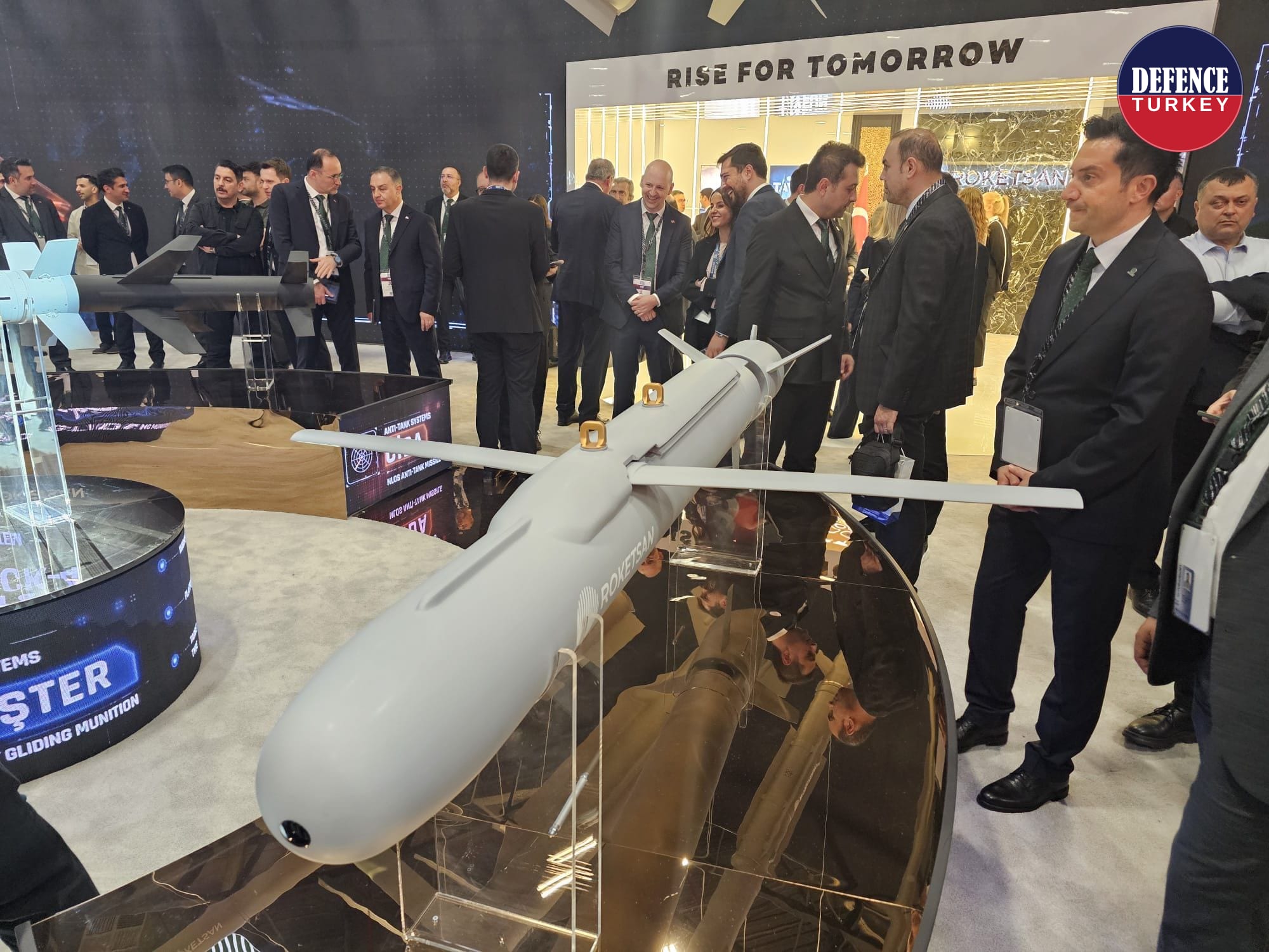 ROKETSAN Stands Out with Four New Munitions & Missiles at SAHA 2026