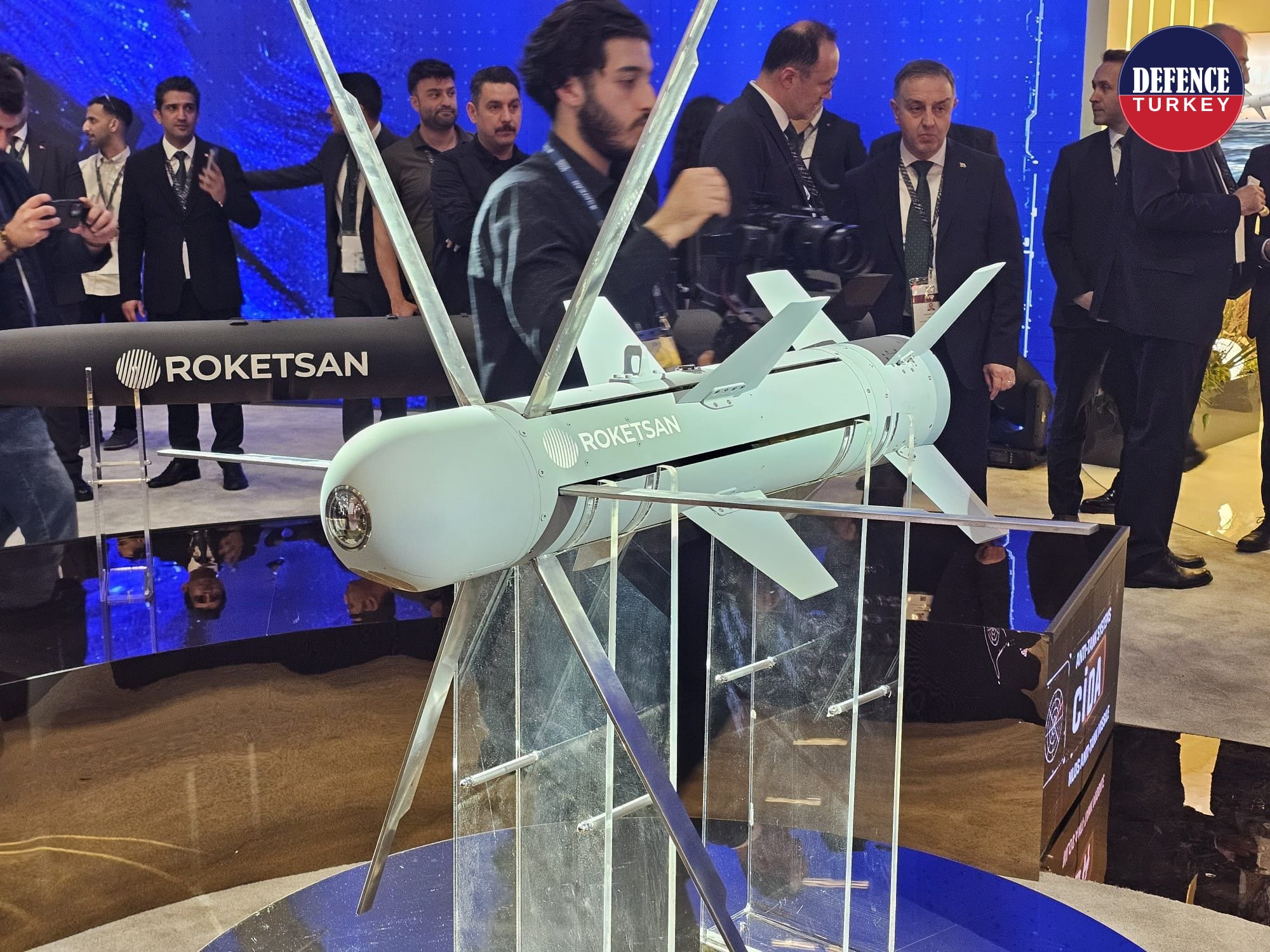ROKETSAN Stands Out with Four New Munitions & Missiles at SAHA 2026