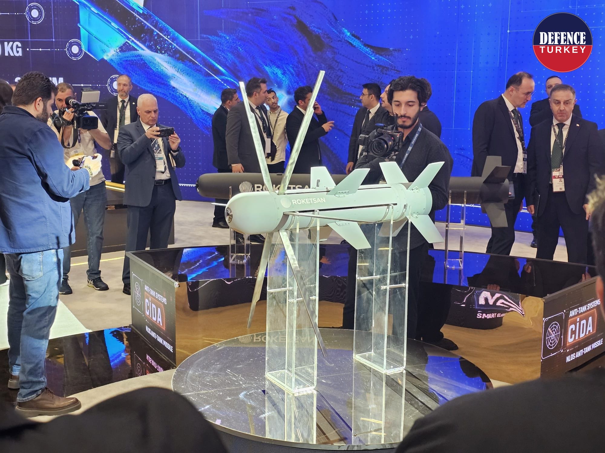 ROKETSAN Stands Out with Four New Munitions & Missiles at SAHA 2026
