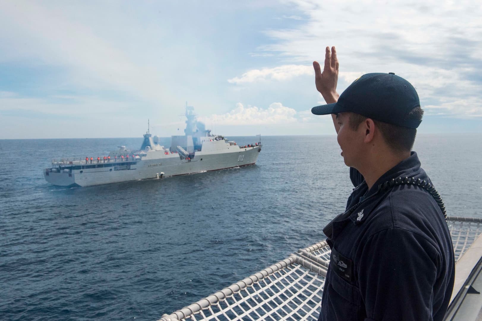 Vietnam'ın İlk Yerli Denizaltı Savunma Fırkateyni İnşaatı