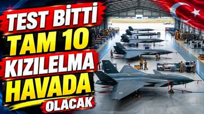 HAZIR OLUN 10 ADET KIZILELMA İLE DEV FİLO GELİYOR! - SAVUNMA SANAYİ
