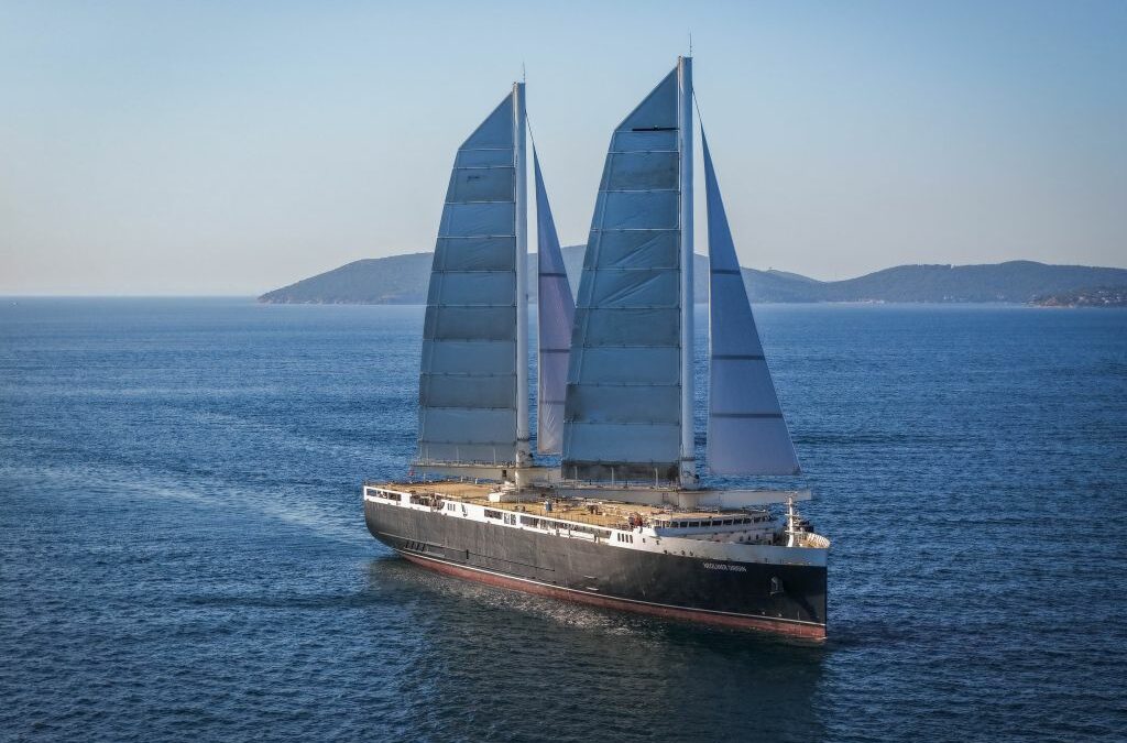 Dünya’nın İlk Yelkenli Ro-Ro Gemisi, RMK Marine Tersanesi’nde İnşa Edildi