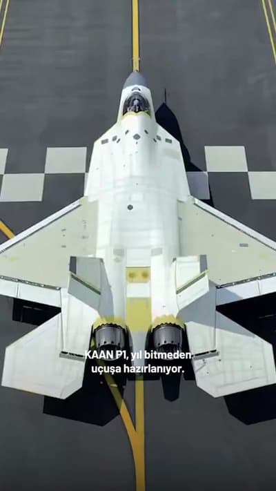 KAAN P1, yıl bitmeden uçuşa hazırlanıyor