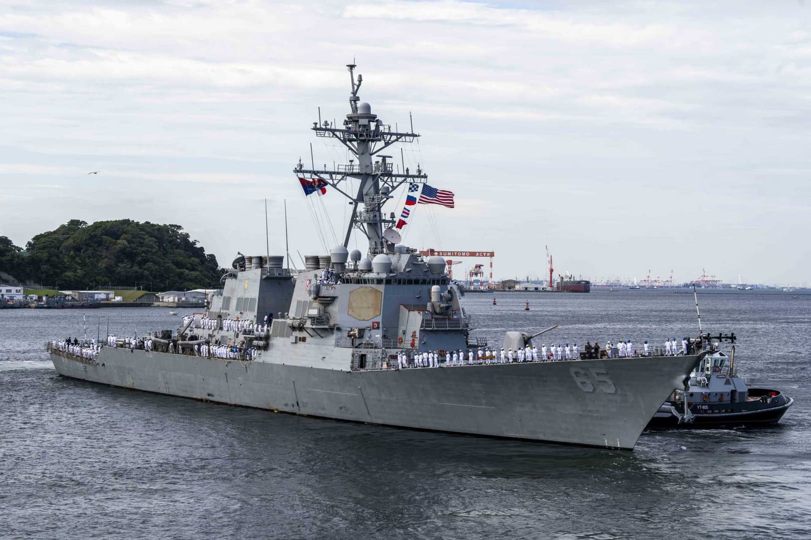 ABD Deniz Kuvvetleri muhribi USS Benfold, Güney Çin
