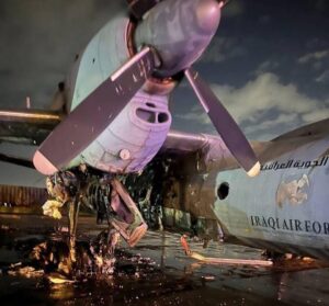 Irak Hava Kuvvetleri’nin An-132 uçağı yerde vuruldu