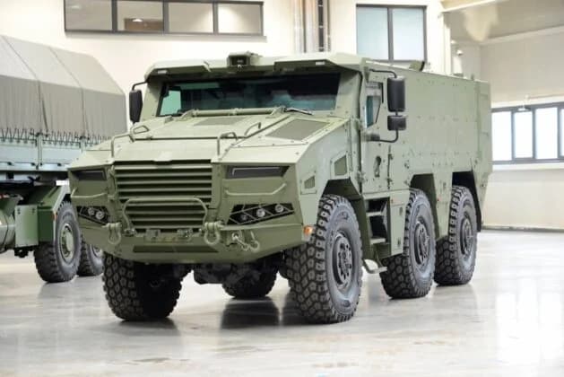 Polonya, Heron 6×6 zırhlı araçlarının seri üretimine başladı