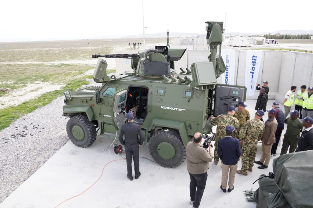 Dron Avcısı ASELSAN KORKUT 25 Uluslararası Delegasyonlara Atışlı Testler ile Tanıtıldı