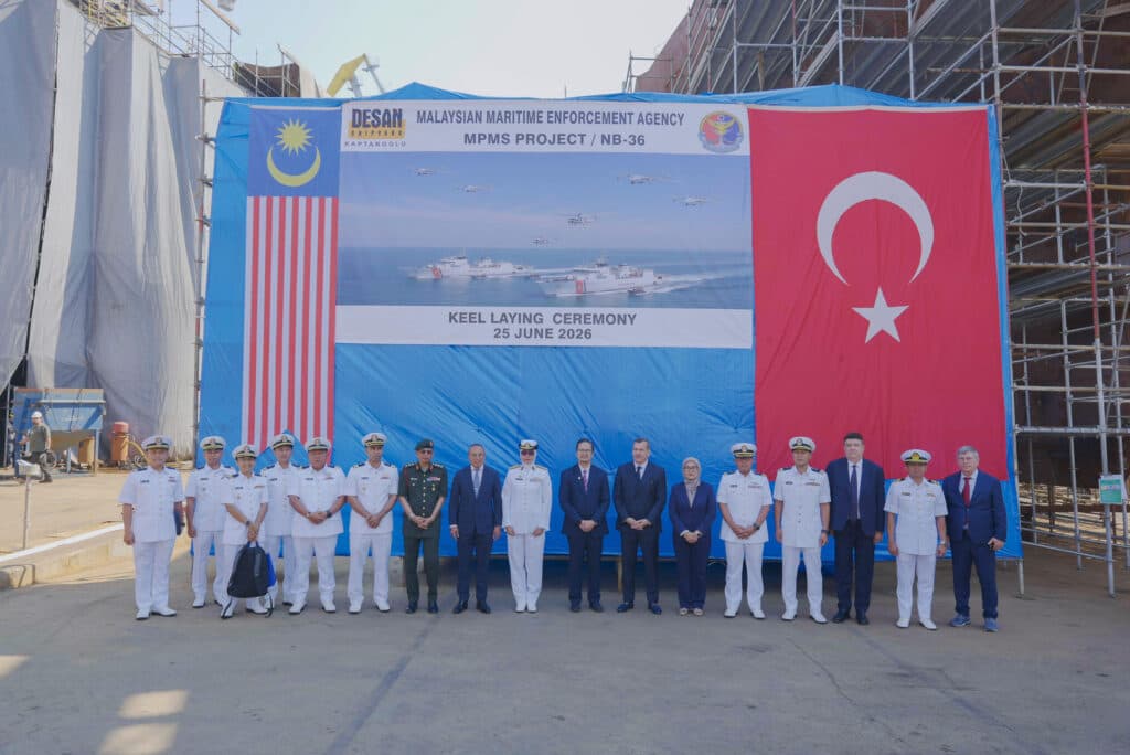 DESAN Malezya için inşa ettiği ikinci geminin Kızağa Koyma Töreni’ni gerçekleştirdi