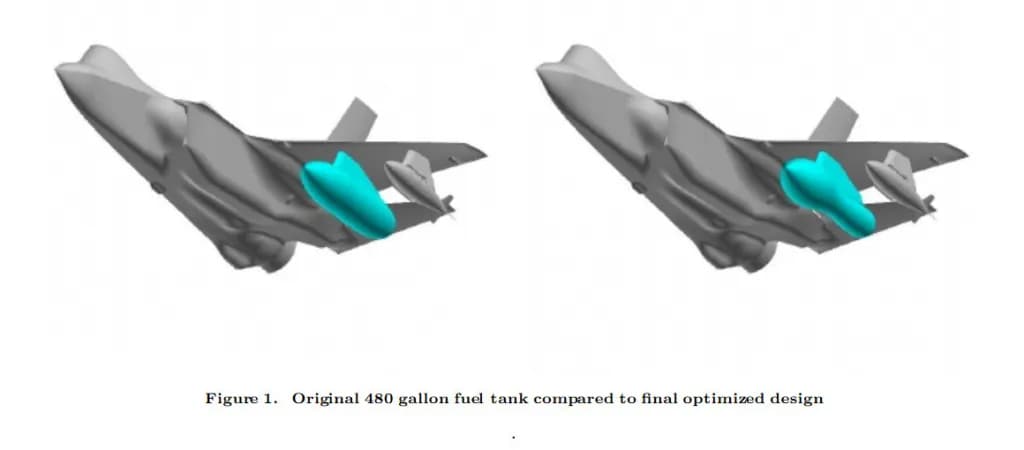 F-35 savaş uçaklarına harici yakıt tankı